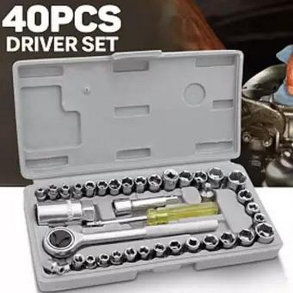 Socket-Wrench-Set-40Pcs-Tool-Kit